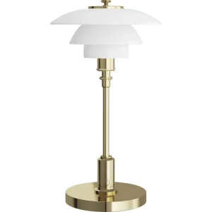LOUIS POULSEN PH 1/1 LED BRASS PORTABLE LAMPE