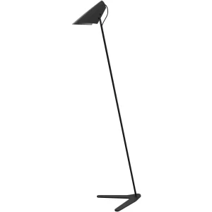 Vincent gulvlampe sort