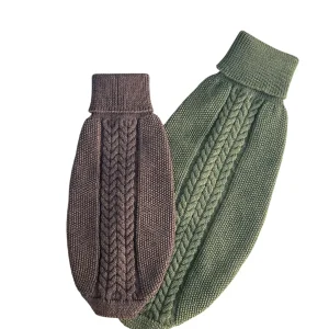 Hundesweater - Merinould, Kabelstrik