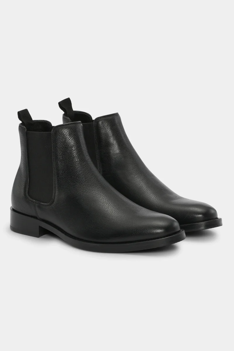 Sort Chelsea boot
