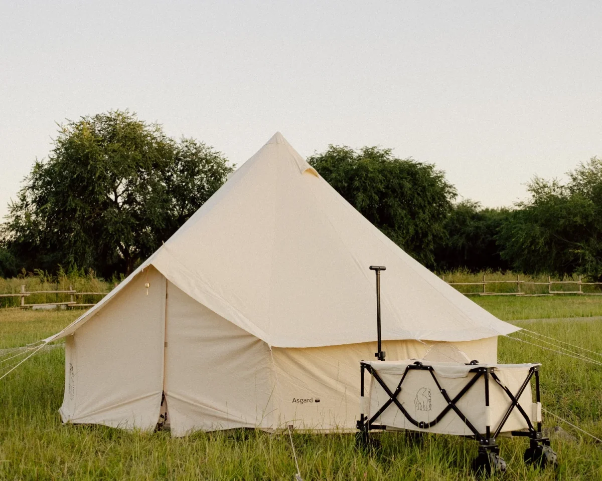 Asgard 19.6 Glampingtelt - 19.6 m² | 8-10 personer | Sandshell - Billede 5