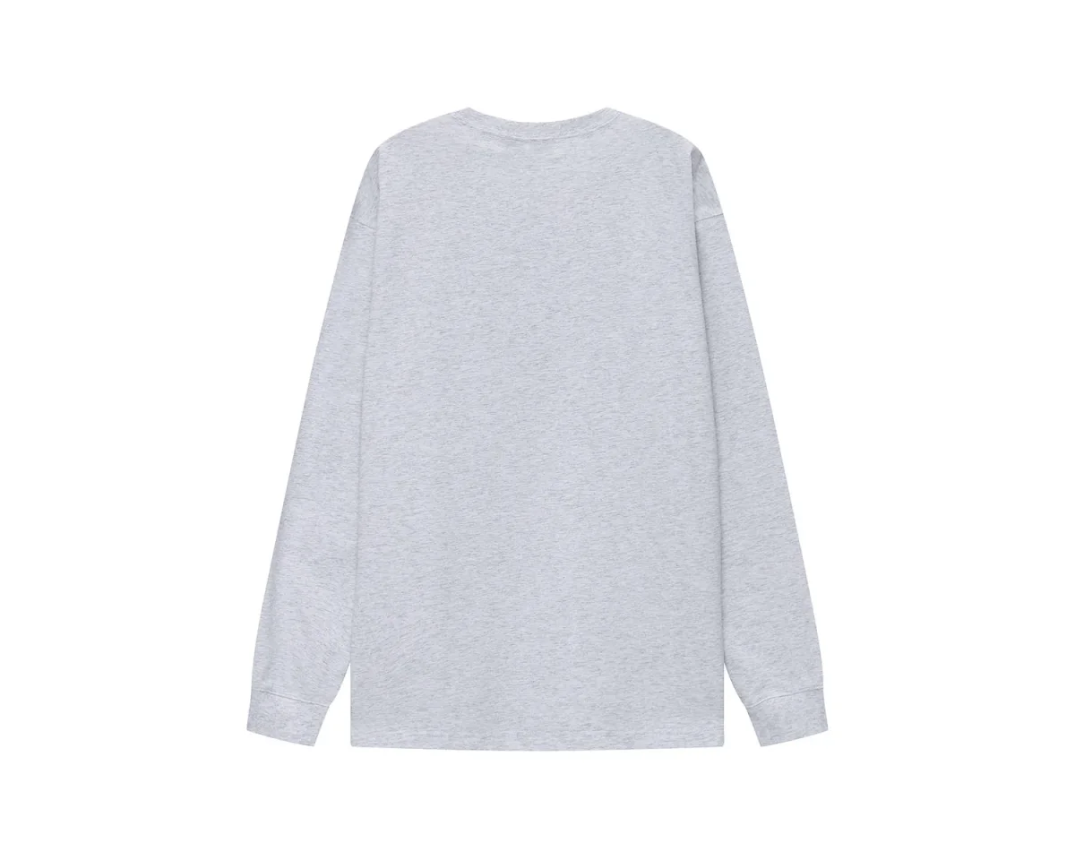 Small Polar Bear Long Sleeve T-Shirt Men's - Light Grey - Billede 3