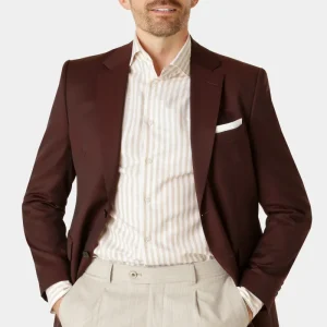 Oxblood jakke