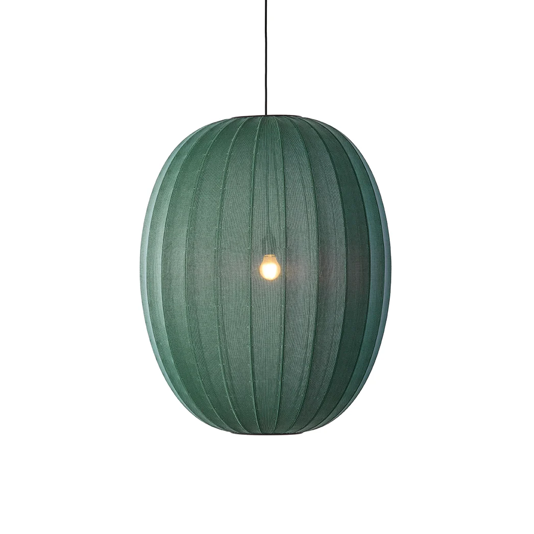 Knit-Wit 65 High Oval Pendant, Tweed Green - Billede 3