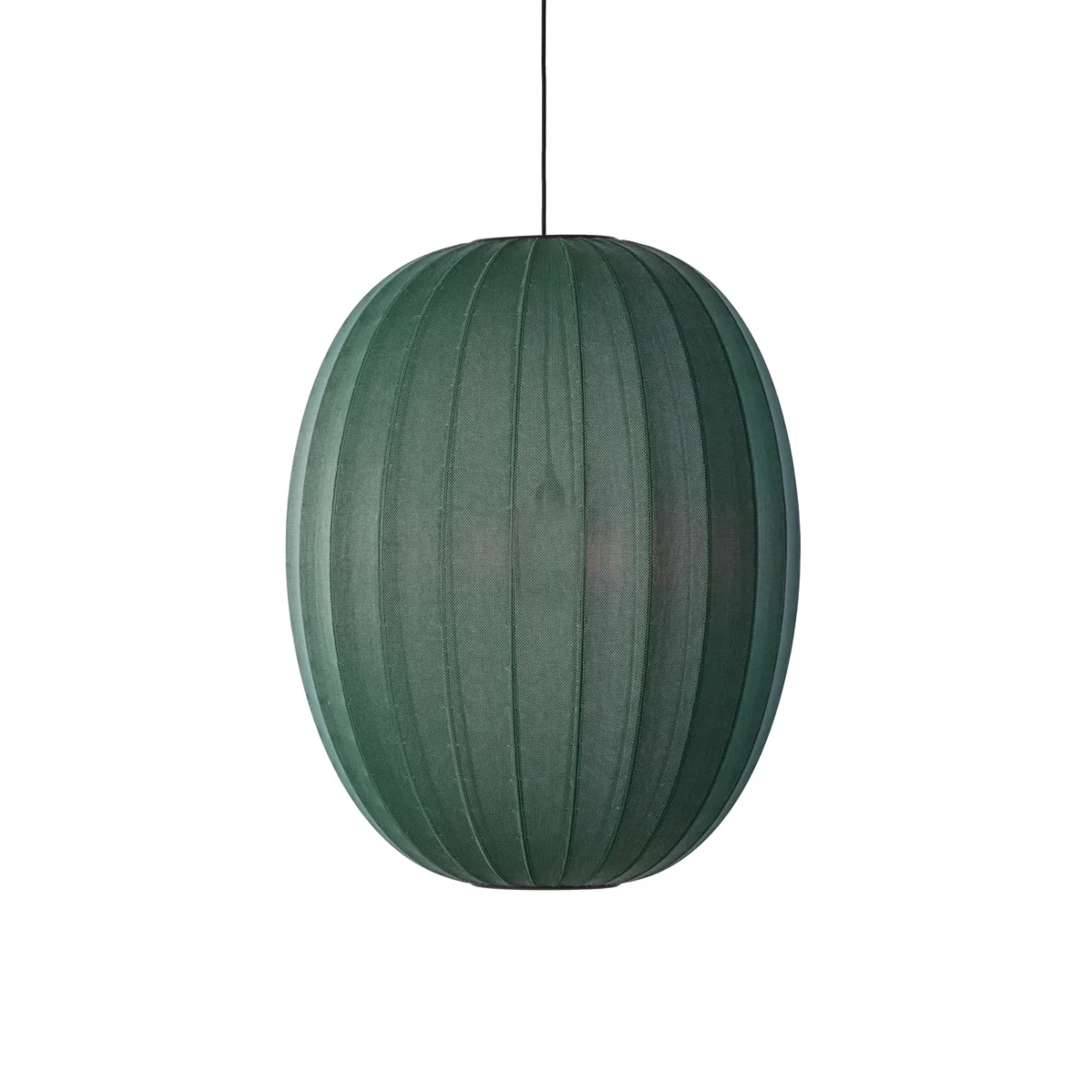 Knit-Wit 65 High Oval Pendant, Tweed Green - Billede 2